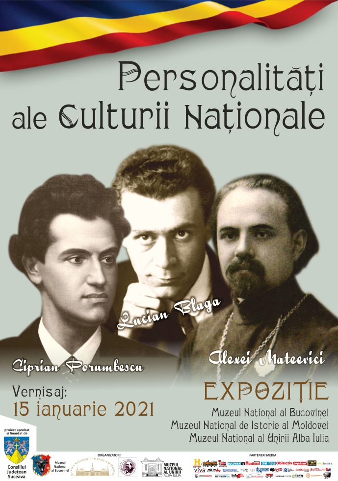 afis Personalități ale Culturii Nationale 2021